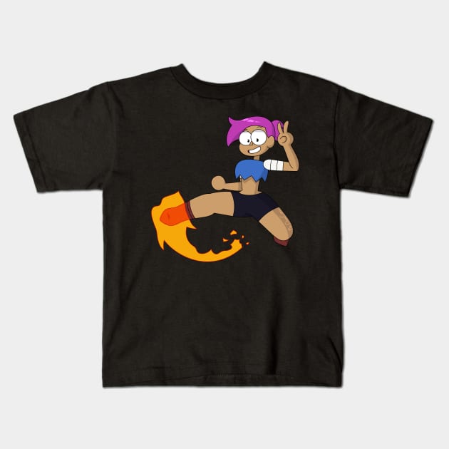 Enid (OK K.O.) Kids T-Shirt by mrchasecomix